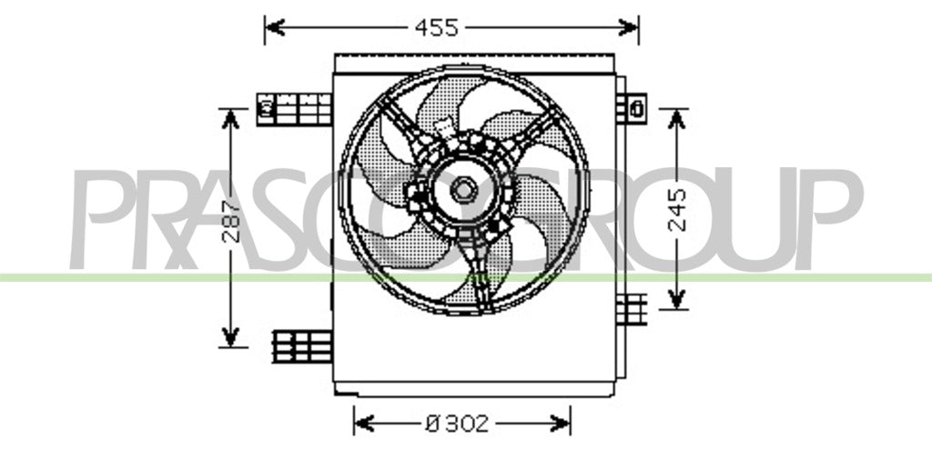 ventola smart city coupe 1998 2002 me302f001