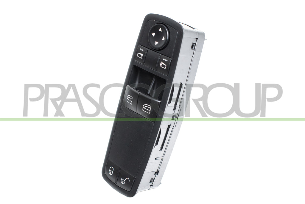 pulsantiera alzacristallo porta anteriore sinistra nera 2 interruttori 3 pins mercedes a class w169 2004 2007 me324ws24