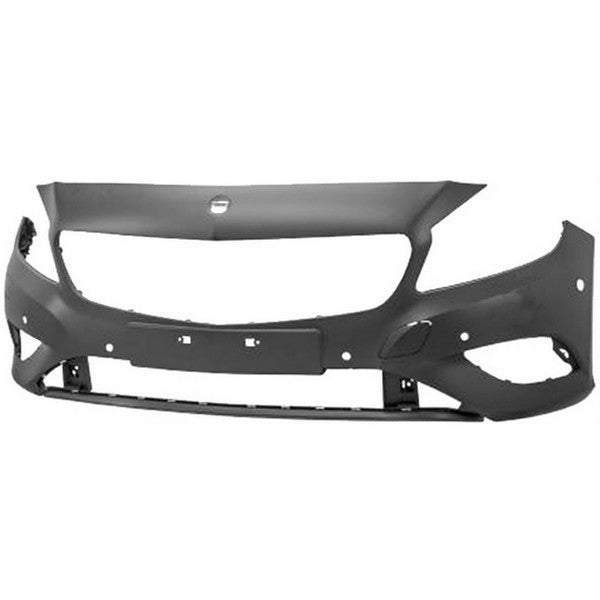 paraurti anteriore con primer con fori pdc con fori park assist supporti con tracce lavafari mercedes a class w176 2012 2015 me3281011