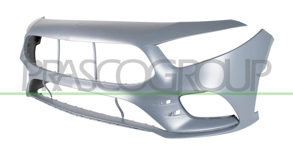 paraurti anteriore con primer con tappo copri gancio tracce pdc con foro telecamera mod a35 amg mercedes a class w177 5 porte amg amg line 2018 2023 me3331030
