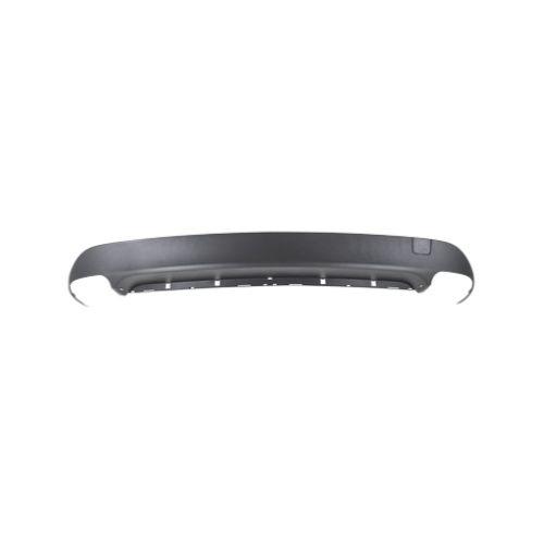 spoiler paraurti posteriore nero goffrato con scarico doppio a destra e a sinistra con tappo copri gancio traino mod amg mercedes cla class w117 c117 2013 2016 me3501851