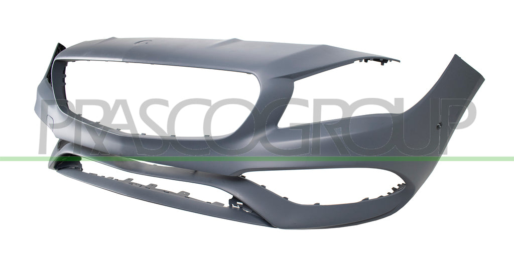 paraurti anteriore con primer con tappo copri gancio traino con fori pdc con fori park assist supporti mod amg mercedes cla class w117 c117 amg amg line 2016 2019 me3531011