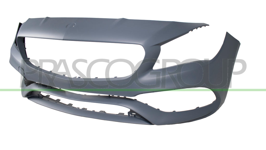 paraurti anteriore con primer con tappo copri gancio con tracce pdc e park assist mod amg cla 45 mercedes cla class w117 c117 amg amg line 2016 2019 me3531031