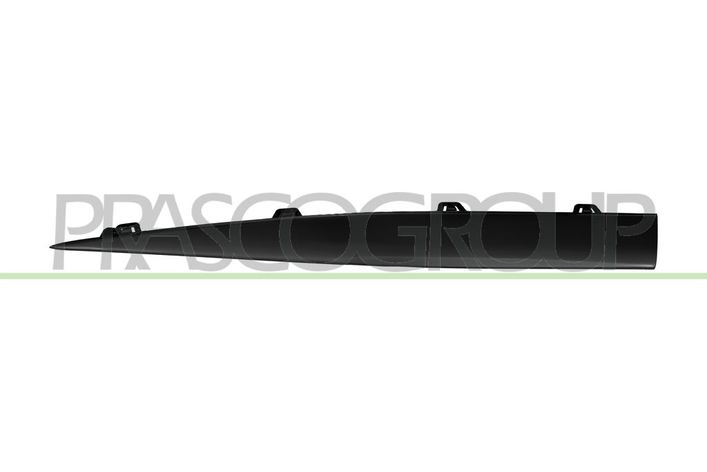 modanatura destra longherone sottoporta parte posteriore nera goffrata mercedes c class amg amg line w206 s206 2021 me4501453