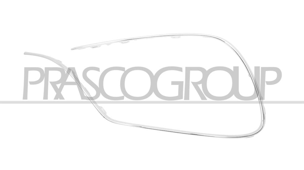 modanatura sinistra paraurti anteriore cromata mod amg s63 mercedes s class w222 2017 2020 me5321244