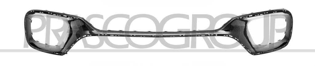 modanatura paraurti anteriore centrale nera lucida mod amg s63 mercedes s class w222 2017 2020 me5321245