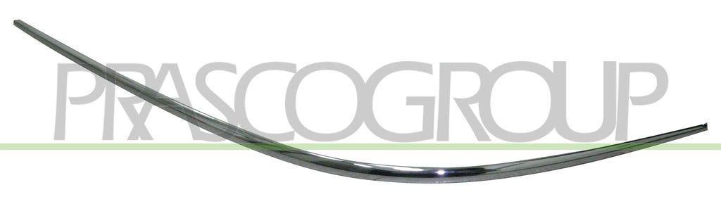 modanatura sinistra paraurti anteriore cromata mod 06 mercedes clk w209 2002 2009 me6421244