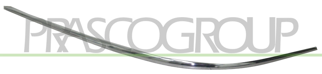 modanatura sinistra paraurti anteriore cromata mod 06 mercedes clk w209 2002 2009 me6421246