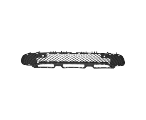 griglia paraurti anteriore centrale nera goffrata con fori pdc supporti mercedes gla class x156 2017 2019 me7022130