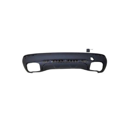 spoiler paraurti posteriore nero goffrato con fori pdc supporti mercedes gla class h247 2020 2023 me7041861