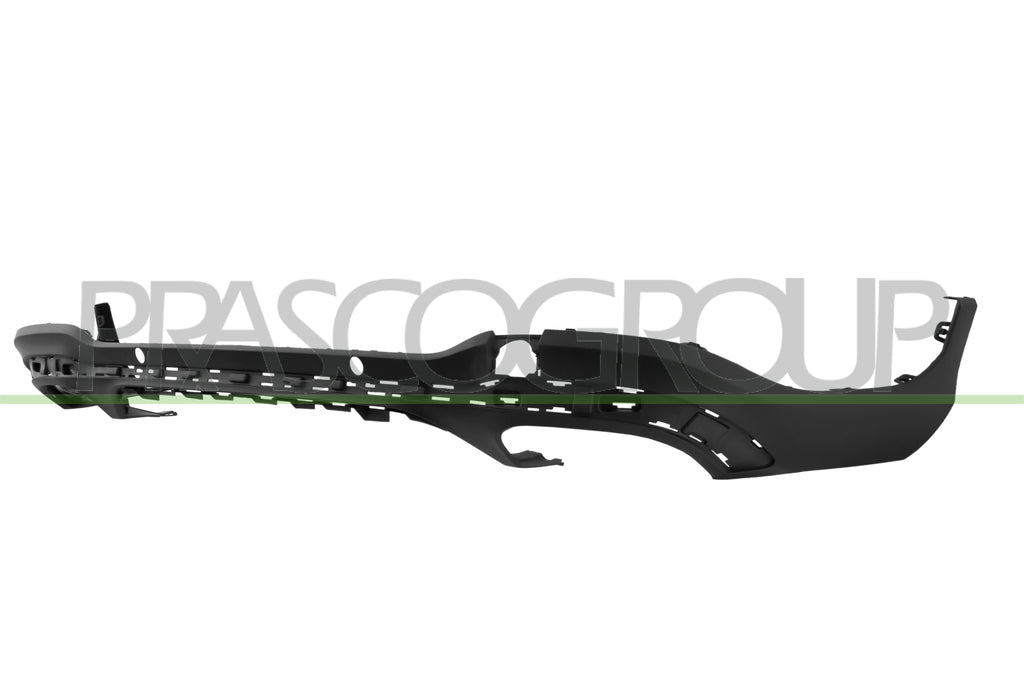 spoiler paraurti posteriore nero goffrato con tracce pdc mod amg mercedes glc class x253 amg amg line 2020 me7191851