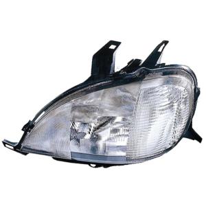 proiettore sinistro h1 h3 h7 elettrico con motore mercedes ml class w163 1998 2001 me8204914