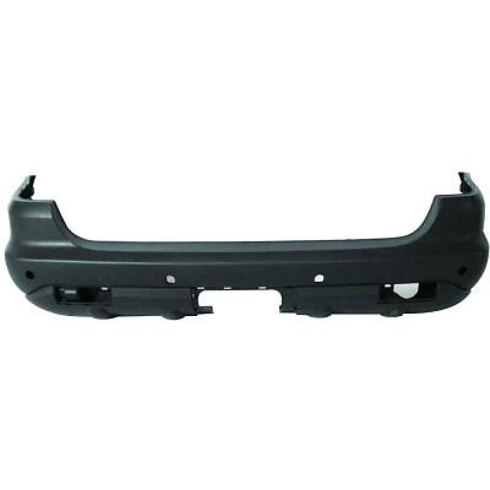 paraurti posteriore con primer con fori pdc con 2 tappi copri gancio mercedes ml class w163 2002 2005 me8221061