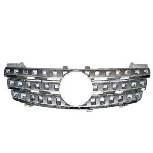 griglia radiatore argento con modanatura cromata mercedes ml class w164 2006 2007 me8242011