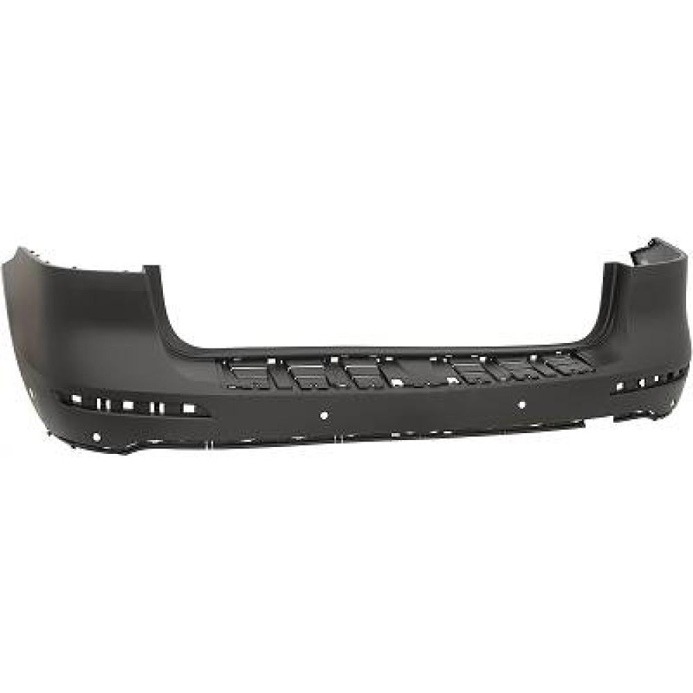paraurti posteriore con primer con fori pdc supporti con park assist mercedes gle class w166 2015 2018 me8301061