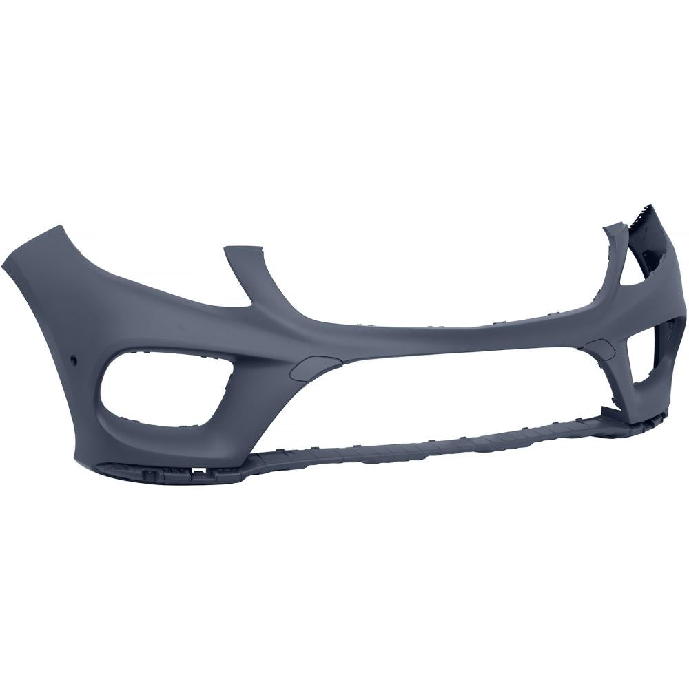 paraurti anteriore con primer con tappi copri gancio con for park assist supporti mod amg mercedes gle class w166 amg 2015 2019 me8311022