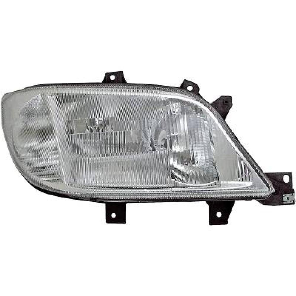 proiettore destro mod h7 h1 elettrico mod 07 02 mercedes sprinter 2000 2006 me9174703