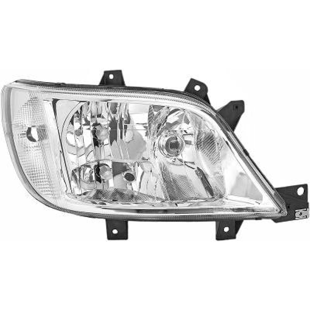 proiettore destro h3 h7 h7 elettrico mod 08 02 mercedes sprinter 2000 2006 me9174913