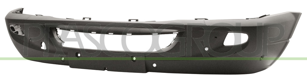 paraurti anteriore grigio scuro con sede fendi con fori pdc supporti mercedes sprinter 2006 2013 me9191021