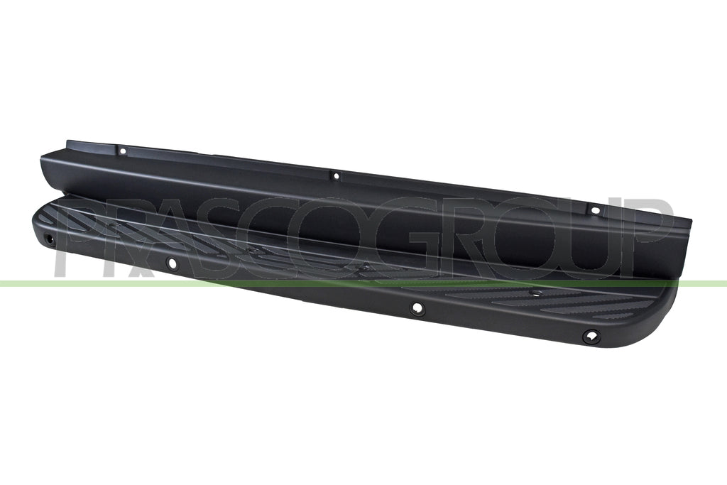 paraurti posteriore grigio scuro con fori pdc supporti con pedana mercedes sprinter 2006 2013 me9191092