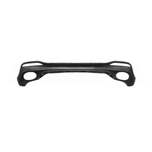 spoiler paraurti posteriore nero goffrato con tappo coprigancio con fori pdc kit supporti 4 pezzi mg hs 2018 2022 mg5001861