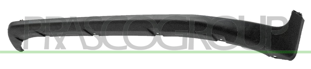 spoiler paraurti anteriore nero goffrato con tracce pdc mini mini bmw f56 f55 f57 2014 2021 mn3121801