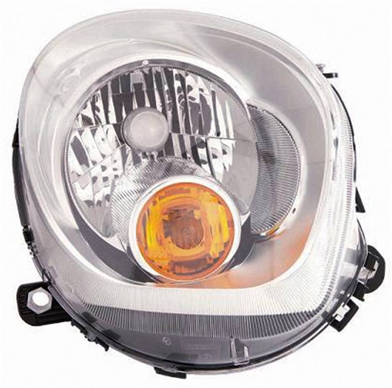 proiettore destro h4 elettrico con motore indicatore di direzoine arancio mini mini bmw paceman r61 2012 2016 mn7024813