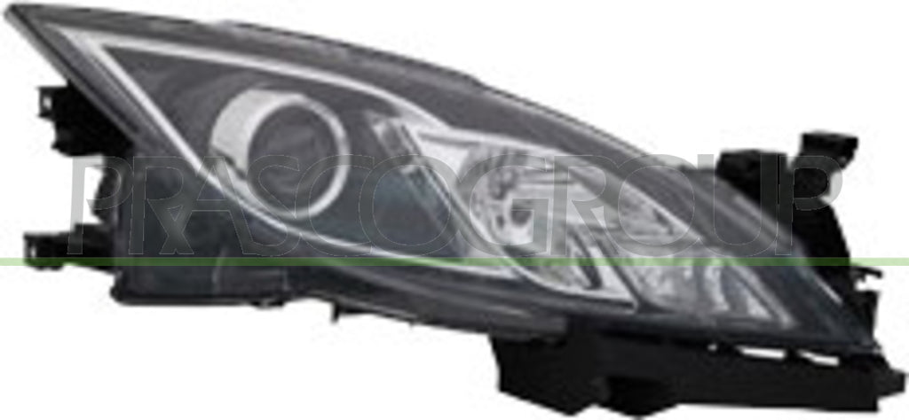 proiettore destro mod h9 h11 elettrico con motore mazda 6 gh 2007 2009 mz0514913