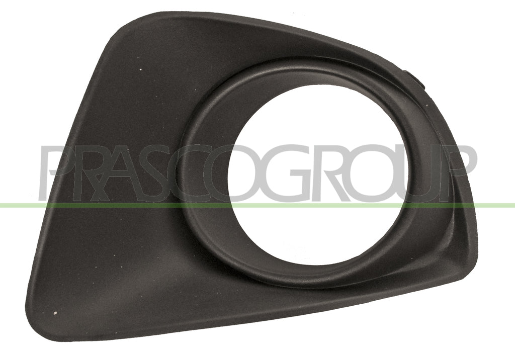 griglia sinistra paraurti anteriore nera goffrata con sede fendinebbia mod 10 mazda 2 de 2008 2014 mz3091242