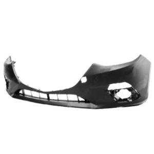 paraurti anteriore senza primer con sede fendi con predisposizione fori sensori e lavafari mazda 3 bn 2013 2016 mz3321001