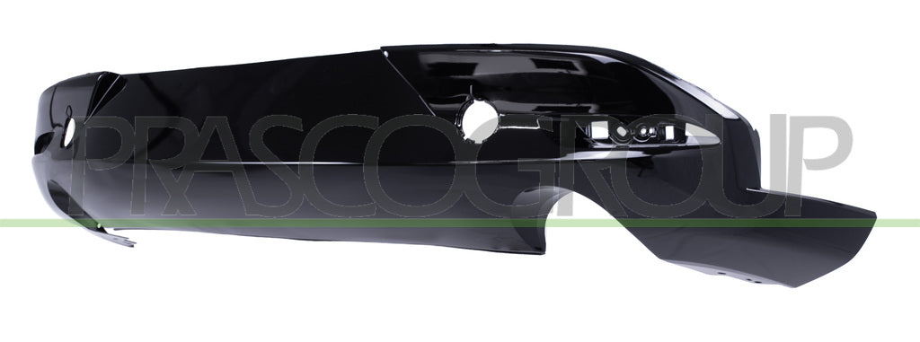 spoiler paraurti posteriore nero lucido con tracce pdc mazda 3 bp 2019 mz3341851