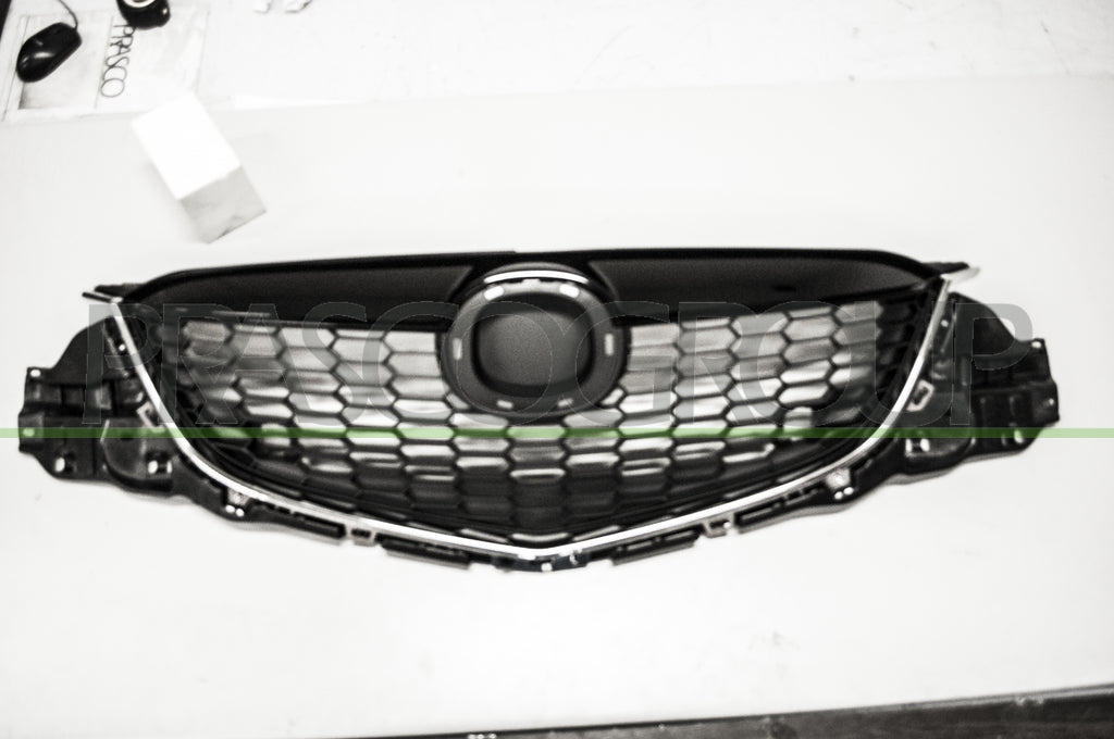 griglia radiatore nera con modanatura cromata mod 08 13 mazda cx5 ke 2012 2015 mz7022001