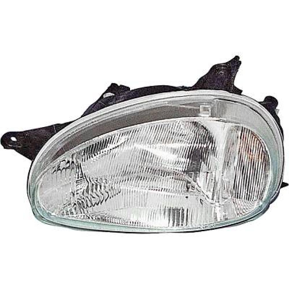 proiettore sinistro h4 elettrico senza motore opel vauxhall corsa b 1993 1997 op0284804
