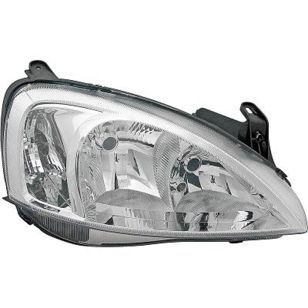 proiettore destro h7 h7 elettrico con motore versione valeo opel vauxhall corsa c 2003 2006 93173252