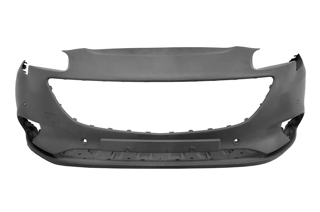 paraurti anteriore con primer con tappo copri gancio con 4 fori pdc supporti con 2 tracce park assist opel vauxhall corsa e 2015 2019 op0361011