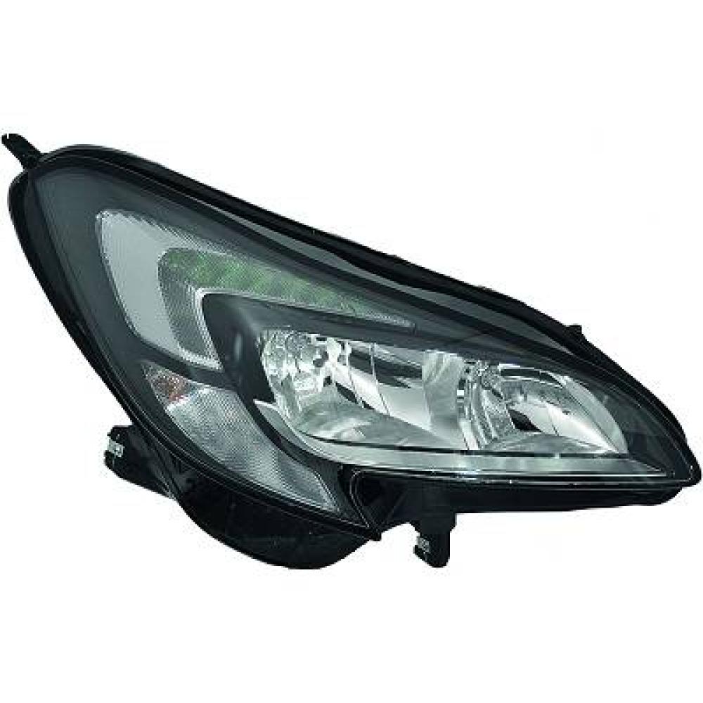 proiettore sinistro h7 h7 elettrico con motore led opel vauxhall corsa e 2015 2019 1216873 2