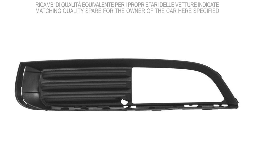 griglia sinistra paraurti anteriore nera con sede fendi con modanatura cromata opel vauxhall insignia 2009 2013 op0602136