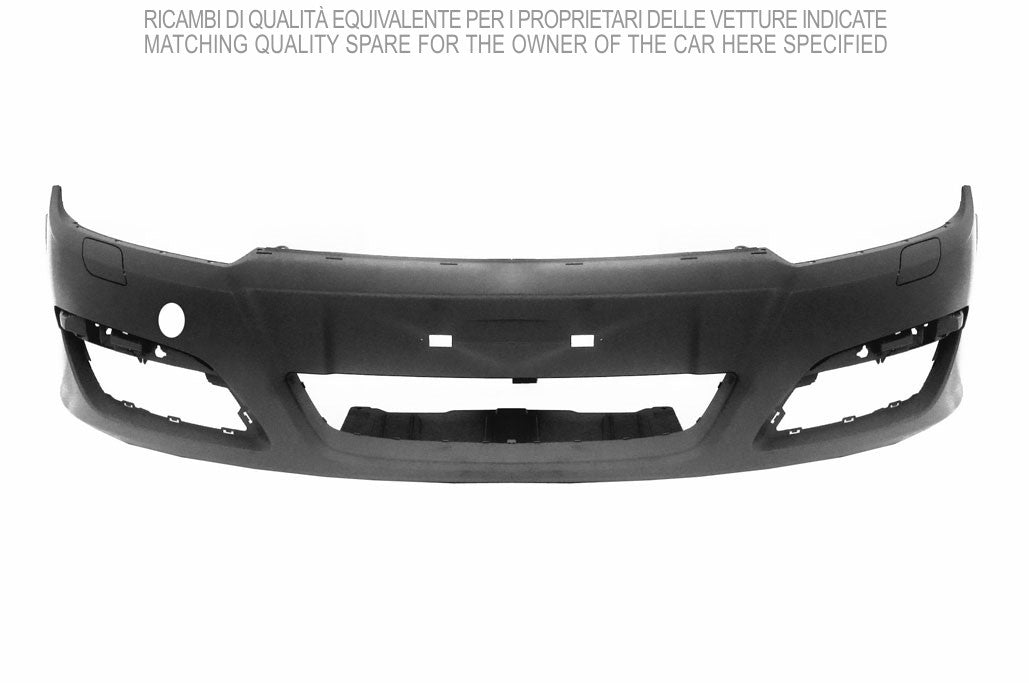 paraurti anteriore con primer con fori lavafari opel vauxhall astra h 2004 2006 op4101001