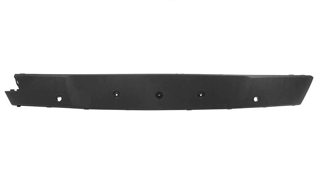modanatura paraurti anteriore centrale nera goffrata con fori pdc supporti opel vauxhall astra j 2012 2015 op4181246