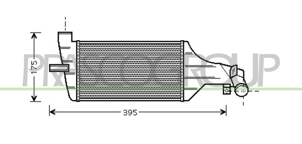 intercooler opel vauxhall zafira a 1999 2005 op715n001