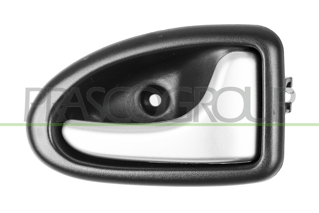 maniglia anteriore destra interna con leva argento scuro con mostrina nera opel vauxhall vivaro 2007 2014 op9328407