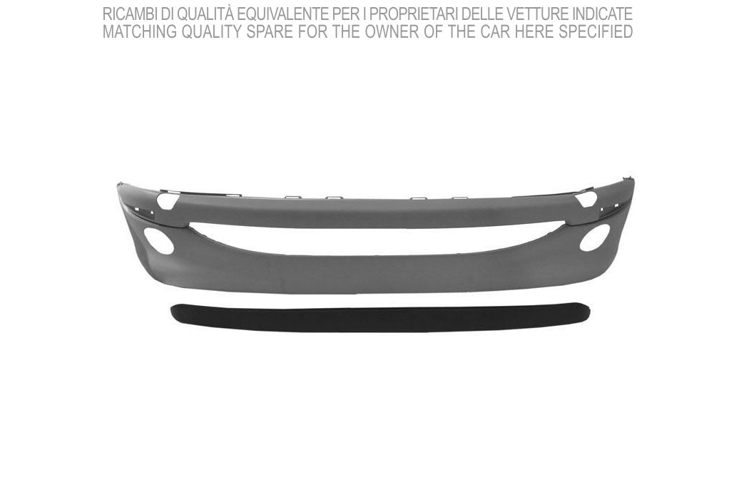 paraurti anteriore con primer con sede fendi e spoiler peugeot 206 1998 2009 pg0091011