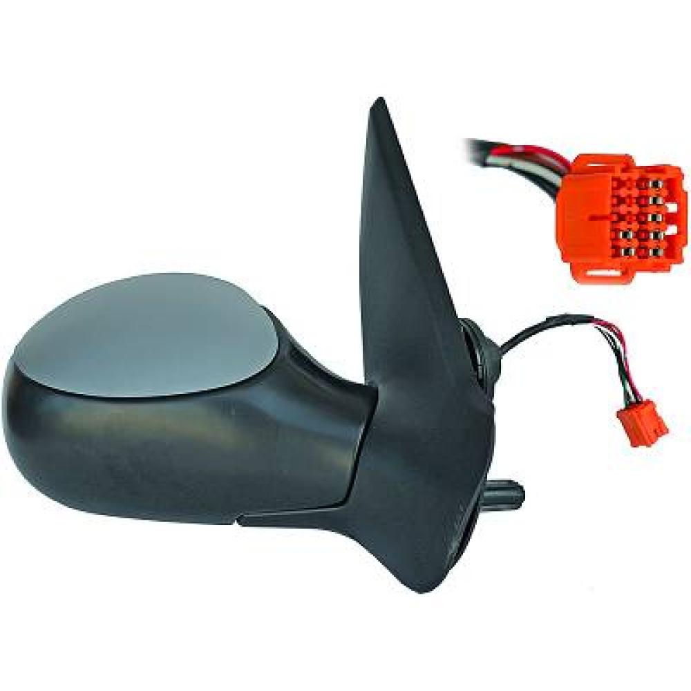 retrovisore destro elettrico termico con primer con sonda mod cc peugeot 206 1998 2009 pg0097333