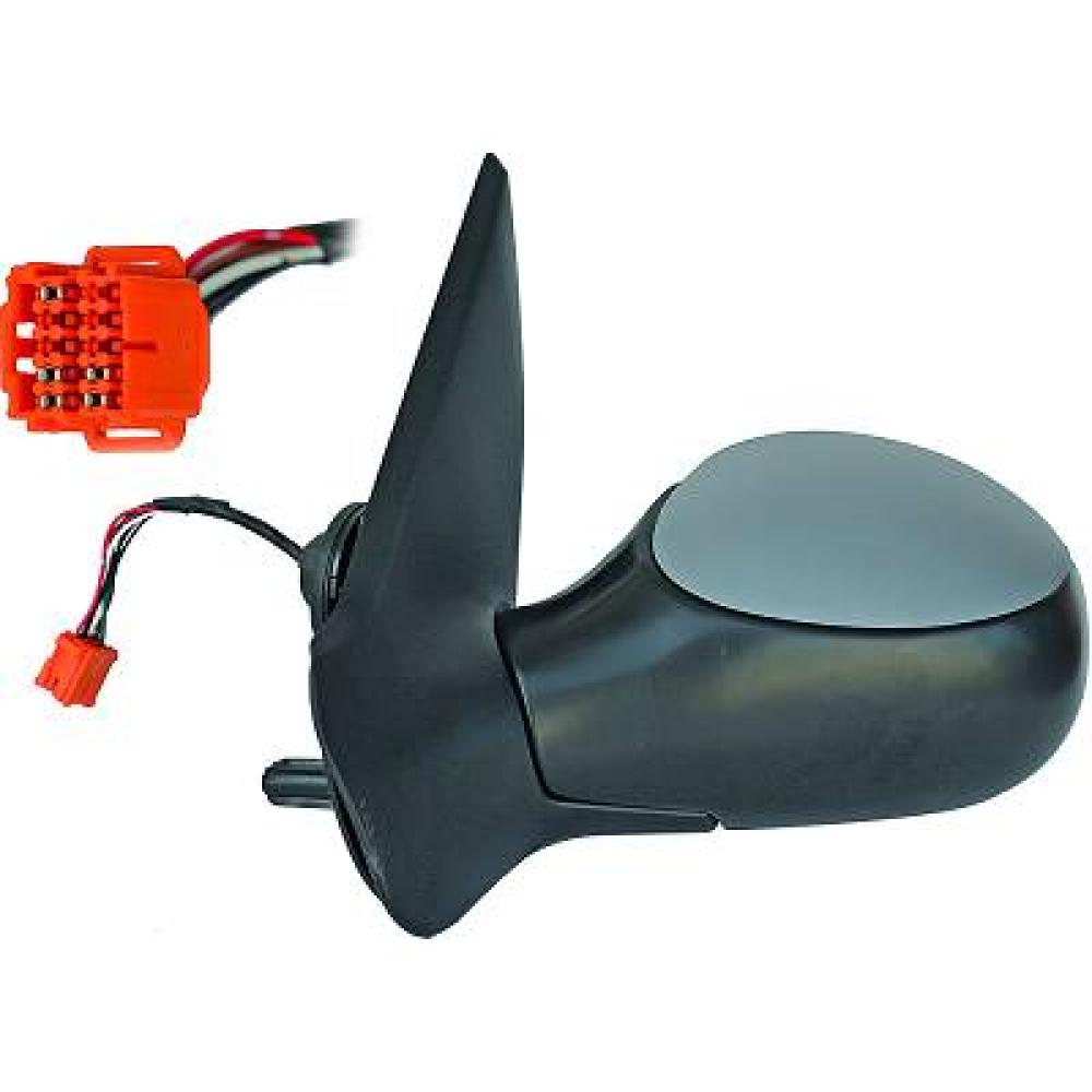 retrovisore sinistro elettrico termico con primer mod cc peugeot 206 1998 2009 pg0097334