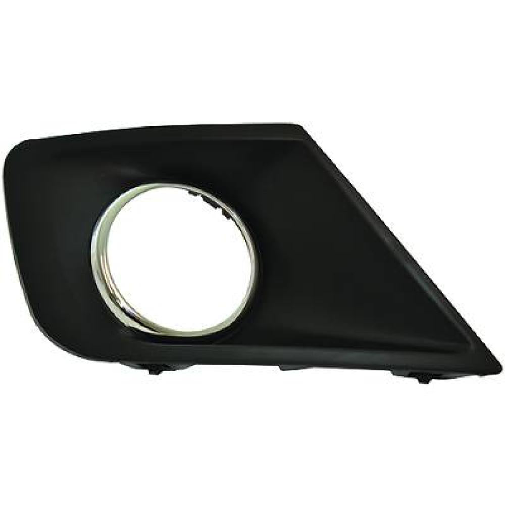 griglia destra paraurti anteriore nera con cornice cromata peugeot 207 2009 2012 pg3242133