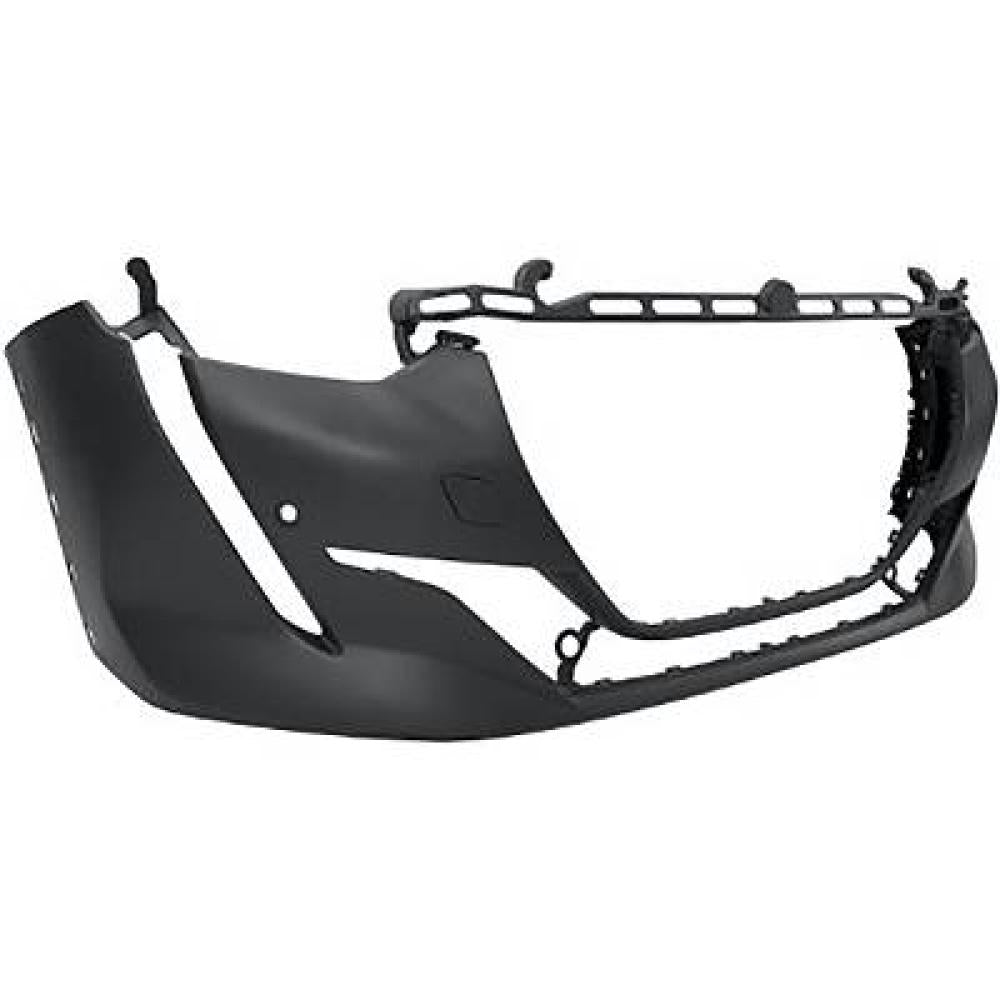 paraurti anteriore con primer con fori pdc supporti con tracce park assist con fori parafanghini peugeot 208 gt line 2019 2023 pg3311011