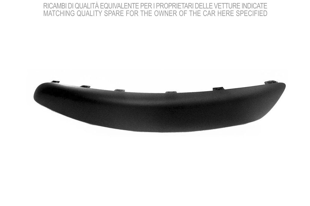 modanatura sinistra paraurti anteriore nera liscia da primerizzare peugeot 307 2001 2005 pg4201244