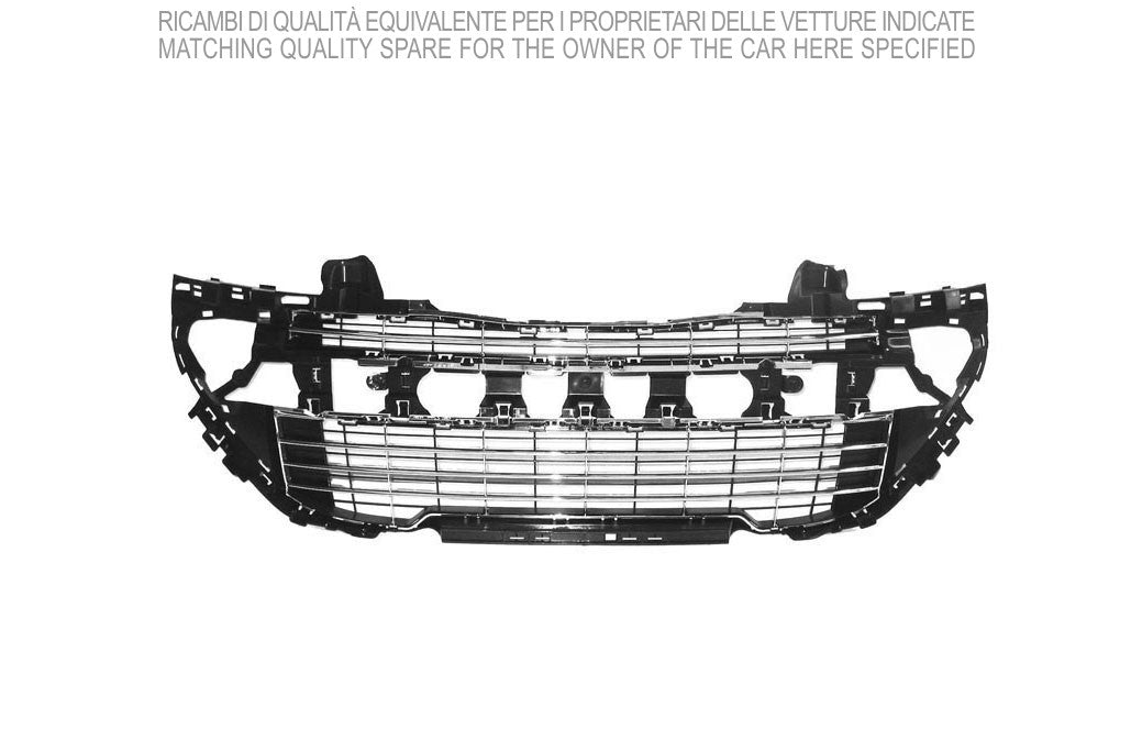 griglia paraurti anteriore centrale cromata mod sport gt peugeot 308 t7 2007 2011 pg4242130