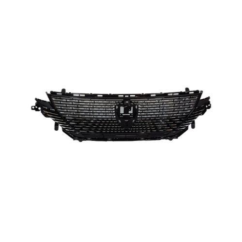 griglia radiatore nera lucida con inserti cromati con fori pdc con foro telecamera peugeot 308 t9 2021 pg4322031