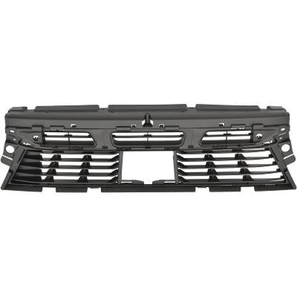 griglia paraurti anteriore centrale nera con fori pdc supporti mod 18 peugeot 3008 2017 2020 pg5242130